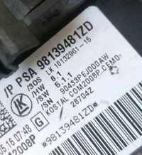 фото thumb №2, Citroen c4 cactus - переключатель комбинированный 98139481zd