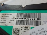 фото thumb №10, Счетчик приборная панель peugeot 307 cc 2.0 b p9655925880