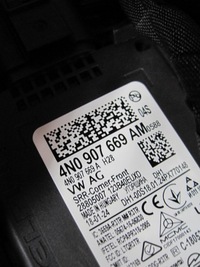 фото thumb №13, Бампер vw touareg 760 рестайлінг 24r камера 6 pdc led перед переднє