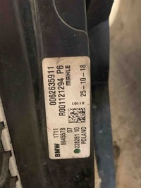 фото thumb №16, Комплект радиатор bmw 2 gran tourer f46 8645859 1.5l бензиновый 100kw 2018