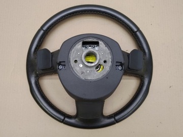 фото thumb №12, Руль + подушка безопасности кожаный лепестки s-line sline audi a3 8p годы 03-08