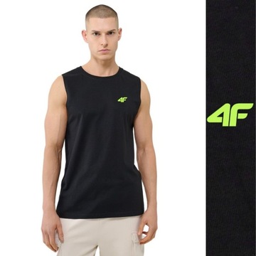KOSZULKA MĘSKA 4F BEZ RĘKAWÓW TANK TOP PODKOSZULEK NA CO DZIEŃ