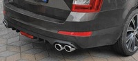 фото thumb №15, Спойлер дифузор заднього бампера skoda octavia mk3