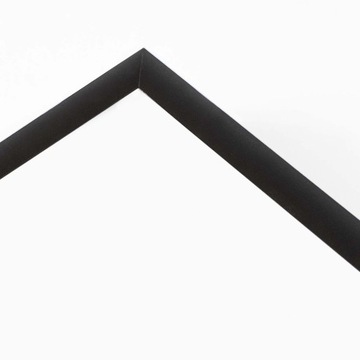 RAMKA NA ZDJĘCIA ALUMINIOWA CZARNA RAMA 60x80 cm