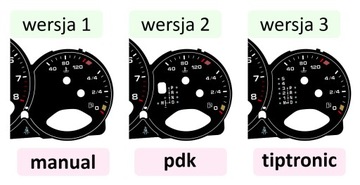 фото thumb №6, Porsche 911 997 диски спідометра прилади mph km cstm