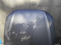 фото thumb №8, Audi a6 c7 капот крышка двигателя lx7p стальной