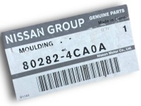 фото thumb №2, Nissan rogue 16- молдинг дверь хром правый перед nowa оригинальный номер 80282-4ca0a