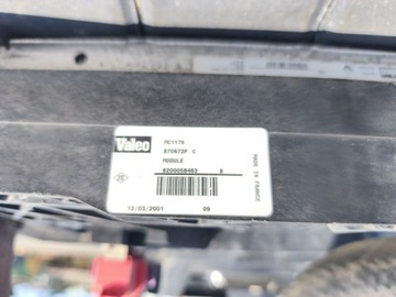 фото thumb №8, Вентилятор pas радиатор renault master ii 2.5 дизель 8200058463