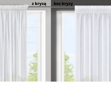 Шторы-вуали для кухни цветы, готовая штора на легкой ленте, размер 470х140