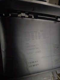 фото thumb №11, Mercedes gle w167 amg диффузор накладка бампера a1678854511