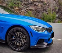 фото thumb №7, Накладка сплиттер перед bmw f32 f33 f36 чёрный