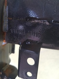 фото thumb №5, Каркас балка консолі європа audi a3 8v