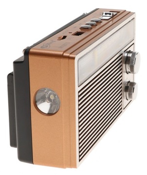 Ретро-радио ПОРТАТИВНЫЙ СОЛНЕЧНЫЙ Bluetooth-динамик ФАКЕЛ USB MP3 TF 2093