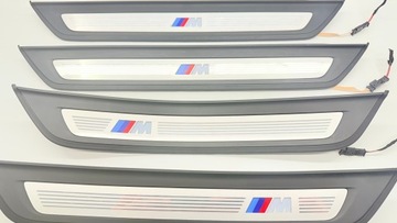 фото thumb №8, Bmw g31 g30 планки пороговые подсвечиваемый led м-пакет kpl
