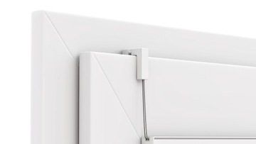 TERMO серебристая PLISA LUX рулонная штора плиссе 86x230см