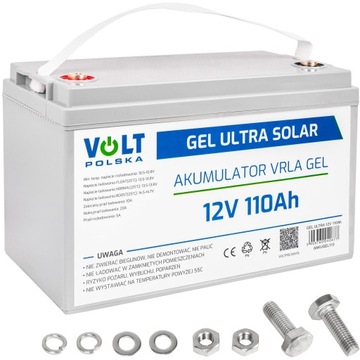 AKUMULATOR SOLARNY DO FOTOWOLTAIKI UPS 12V 110Ah ULTRA SOLAR