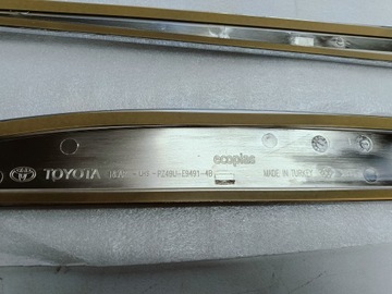 фото thumb №11, Toyota auris ii 12- планки захисні двері хром нове комплект pz49u-e9491-zb