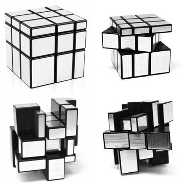 СЕРЕБРЯНЫЙ КУБ Логическая ПАЗЛ Зеркало 3x3x3