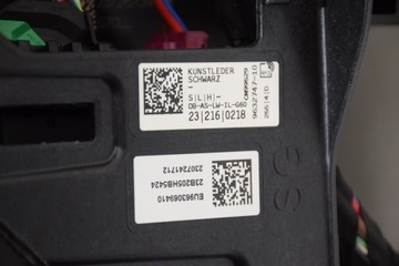 фото thumb №16, Bmw 5 g60 g61 панель раздаточная консоль капот чёрная veganza