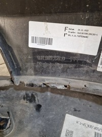 фото thumb №14, Porsche taycan 9j1 бампер перед передний