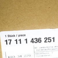 фото thumb №10, Плита монтажна бака радіатора bmw e46 e85 e86 1436251 17111436251