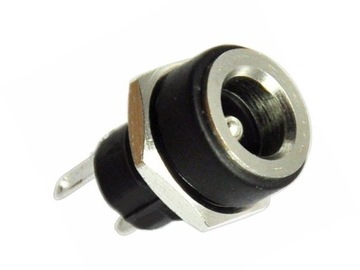 Розетка DC 2,1/5,5 для корпуса - 5 шт.