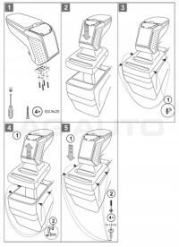 фото thumb №7, Подлокотник с адаптер do hyundai i30, 2012-2016, arm2-black