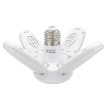 Гаражный светильник Mini LED 38W 6000LM 6500K белый