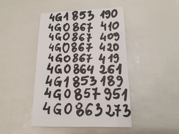 фото thumb №16, Audi a6 4g c7 декоры планки декоративный алюминий рыбья łuska trigon супер состояние