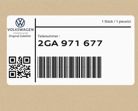 фото thumb №1, Шланг промежуточный 2ga971677 vw t-roc