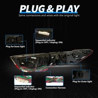 фото thumb №16, Лампы задняя ne kpl full led laser neon dynamic тюнинг bmw 3 g20 g80 2019-2024