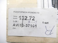 фото thumb №6, Підніжка hyundai i10 оригінальний номер avi10-37101