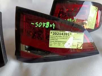 фото thumb №7, Лампи зад тюнінг діодні audi a4 b8 8k 2007- sedan