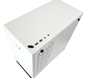 DOBRA OBUDOWA PC MINI TOWER BLACK GAMING USB LED OKNO RGB