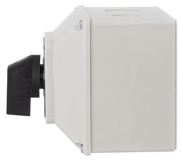 КУЛАЧКОВЫЙ ПЕРЕКЛЮЧАТЕЛЬ 32A 0-1 1F В КОРПУСЕ IP65