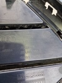 Левая уголок бампера audi q3 s-line 83a807437d 437e 437f 437g решётка Недорого, фото thumb