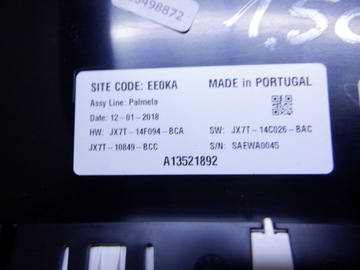 фото thumb №6, Спидометр ford focus mk4 1.5 tdci jx7t-14c026-bca