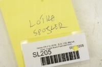 фото thumb №6, Sl205 honda cr-v iv спойлер спойлер кришки багажника crystal black перламутр