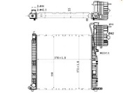 фото thumb №14, Радіаторів води mercedes v-class 96- 50583 nrf