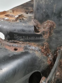 фото thumb №6, Подрамник подрамник балка перед porsche cayenne 7p5 turbo