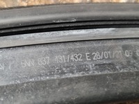 фото thumb №10, 2021 volkswagen tiguan allspace прокладка стёкла дверь передних 5nn837431e