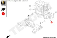 Подушка sil. renault clio 05- Цена, фото thumb