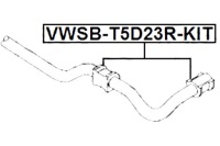 фото thumb №2, Febest vwsb-t5d23r-kit підвіска, стабілізатор
