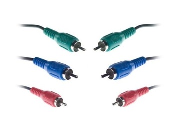 Компонентный аудио-видео кабель Smart 3RCA длиной 3 м