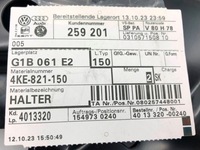 фото thumb №11, Кронштейн кронштейн крыла правый передний do audi e-tron 4ke821468 4ke821434