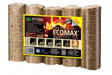 Брикет Каминный топливный ECOMAX 6кг ECO-PAL
