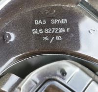 фото thumb №11, Кришка задня багажника скло зад seat ibiza iii 6l оригінальний номер чорна