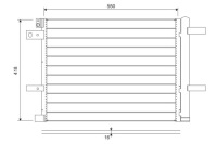 Конденсатор, кондиціонер valeo 822706 Ціна, фото thumb