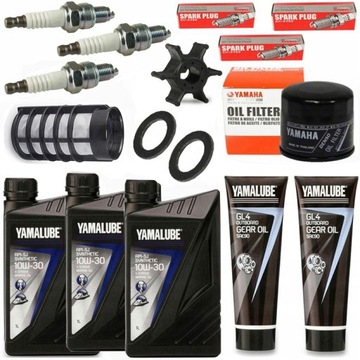 F40A сервисный комплект YAMAHA YAMALUBE 10W30 ротор