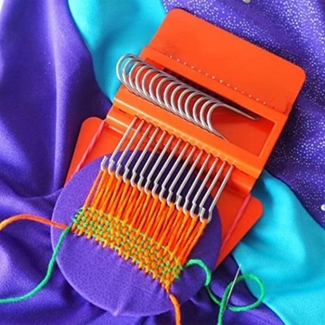 МИНИ-ТКАЦКИЙ ТКАЦКИЙ — ТВОРЧЕСКИЙ ИНСТРУМЕНТ СДЕЛАЙ САМ